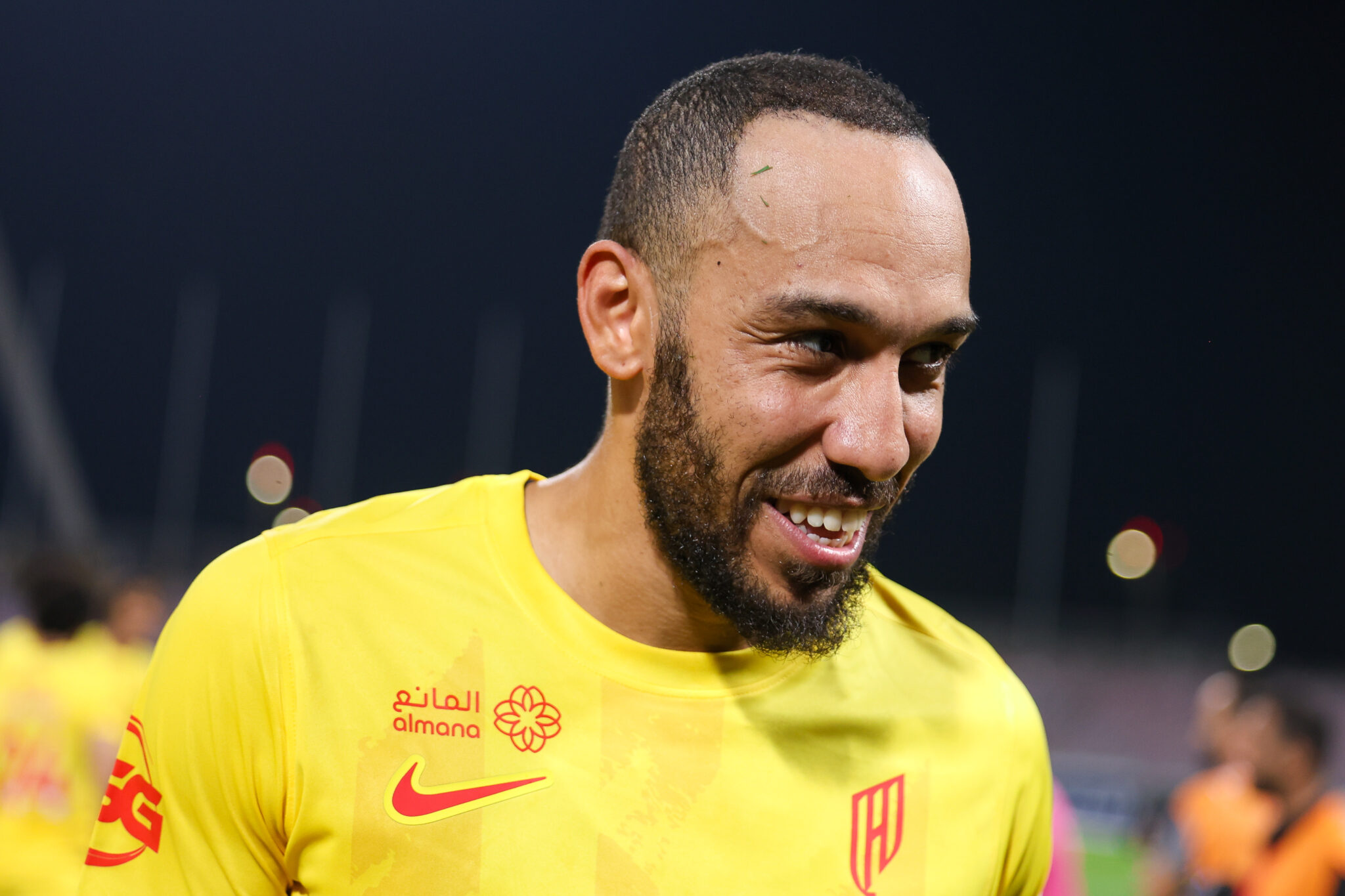 Pierre-Emerick Aubameyang four goals Gabon vs Gambia