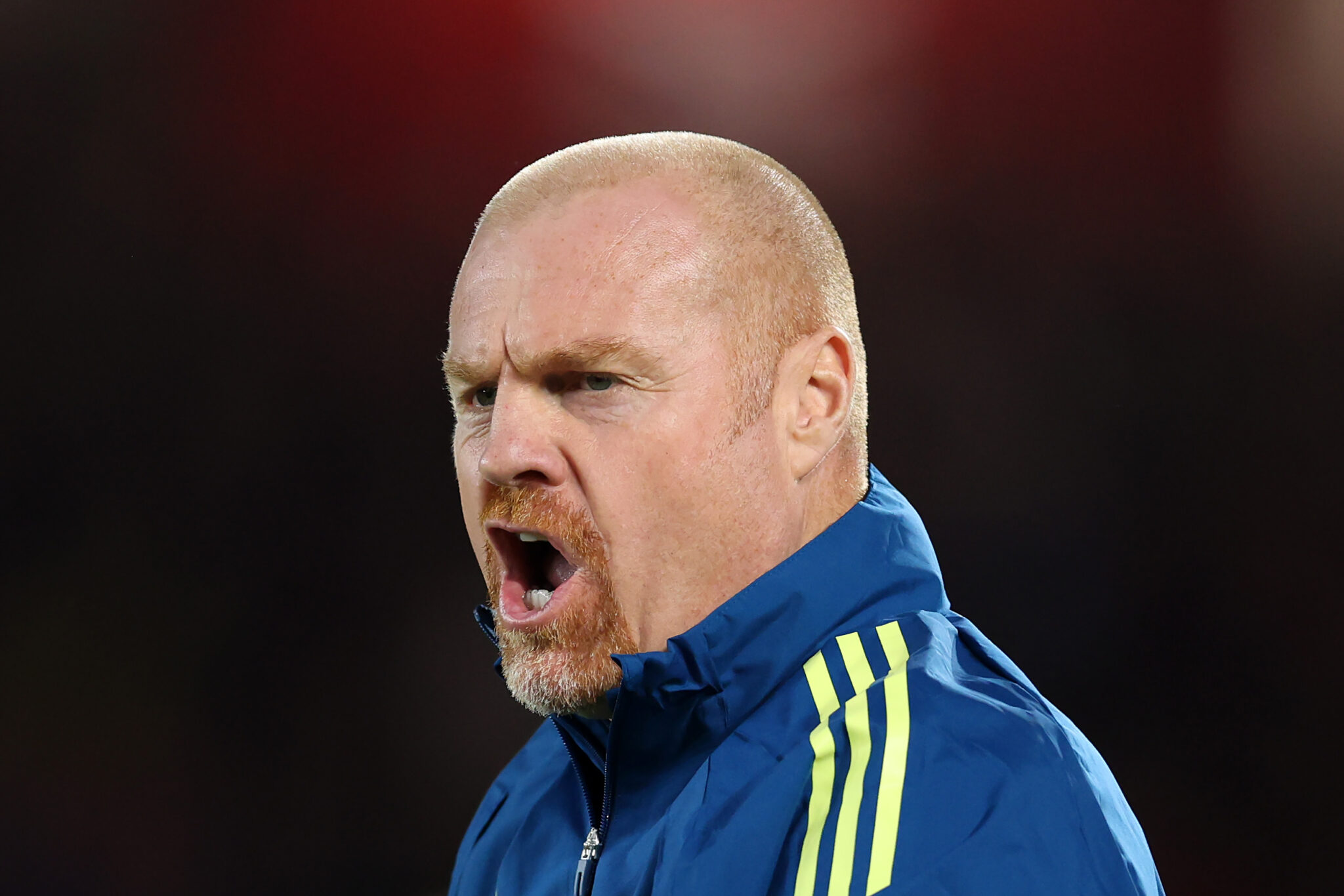 Sean Dyche, Manager of Nottingham Forest, looks on prior to the UEFA Europa League 2025/26 League Phase MD3 match between Nottingham Forest FC and FC Porto at City Ground on October 23, 2025 in Nottingham, England.