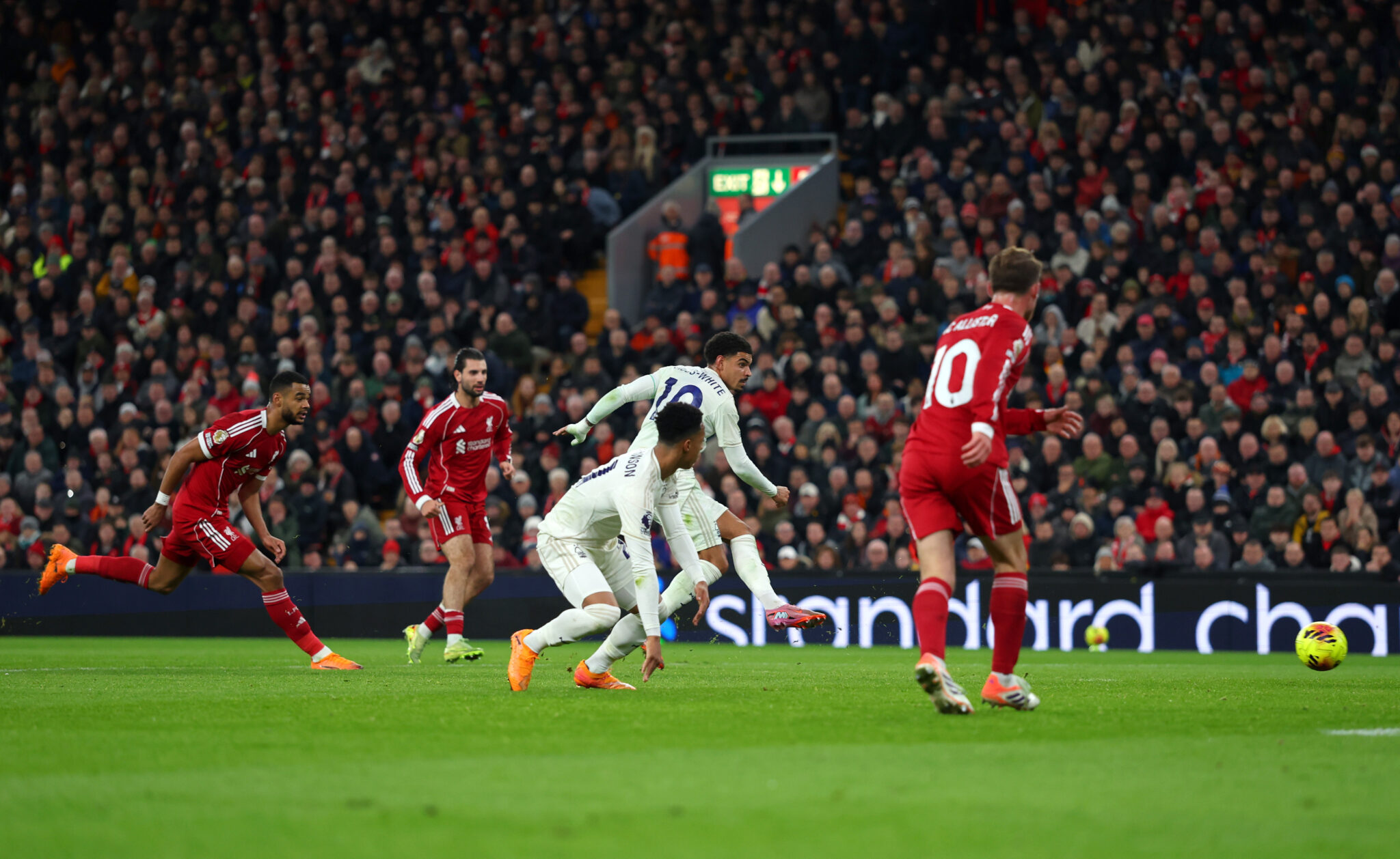 Gibbs-White shocked by 'comfortable' Nottingham Forest win at Liverpool