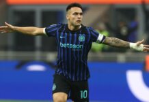 Inter Milan vs Napoli – Predicted lineup and team news Inter Milan striker Lautaro Martinez celebrates a goal.