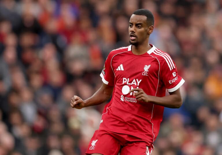 Liverpool boost as Isak in training ahead of Man City clash