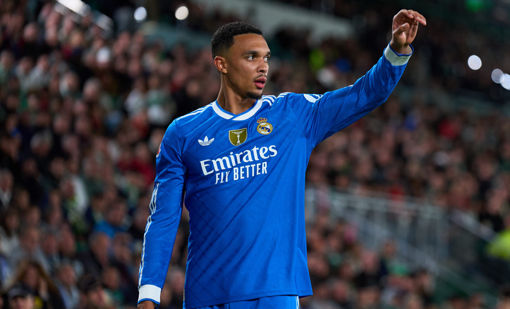 Real Madrid player Trent Alexander-Arnold.