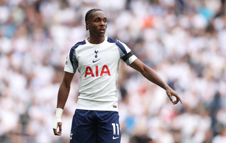 Roma will consider a loan move to sign Mathys Tel from Tottenham in January,