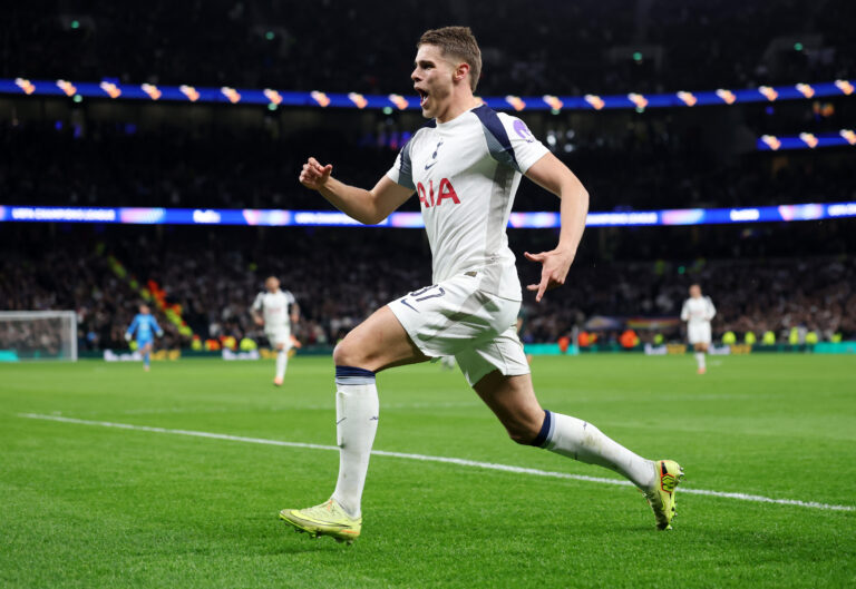 Watch: Van de Ven scores solo stunner for Tottenham