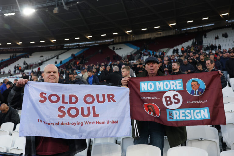 West Ham fans protest against owners despite vital Newcastle win