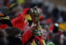 The 42 nations to qualify for the FIFA World Cup 2026 so far A Belgium fan holds a replica statue of the World Cup in the stands during the FIFA World Cup 2026 qualifier match between Belgium and Liechtenstein on November 18, 2025 in Liege, Belgium.
