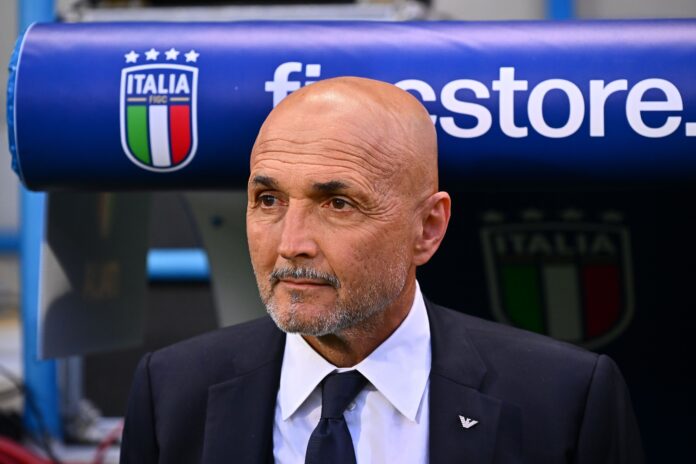 Italy v Moldova - FIFA World Cup 2026 Qualifier Juventus manager Luciano Spalletti looks on during the FIFA 2026 Qualifier between Italy and Moldova at Mapei Stadium - Citta' del Tricolore on June 09, 2025 in Reggio nell'Emilia, Italy.