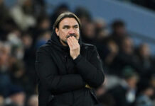 Leeds United ‘heartbroken’ by late Man City winner Daniel Farke, Manager of Leeds United, looks on during the Premier League match between Man City and Leeds United at Etihad Stadium on November 29, 2025 in Manchester, England.