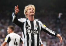 5️⃣ spicy fixtures you must watch this weekend 🌶 Newcastle United striker Nick Woltemade celebrates a goal.