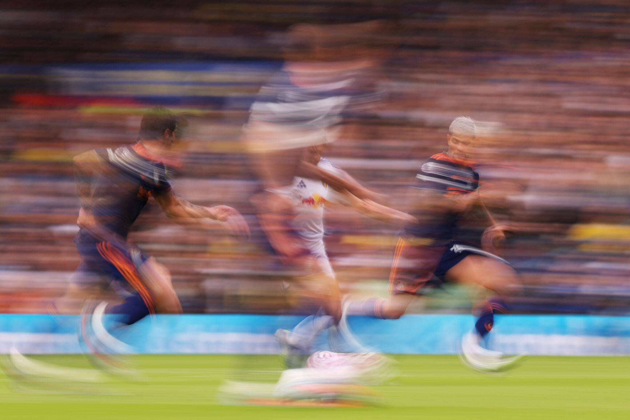 Daniel James of Leeds United in action during the Premier League match between Leeds United and Newcastle United at Elland Road on August 30, 2025 in Leeds, England.