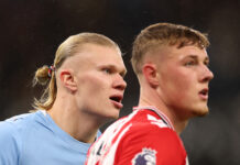 Sunderland vs Man City – Match preview and team news Erling Haaland of Man City looks on alongside Sunderland's Dan Ballard during the Premier League match between Manchester City and Sunderland at Etihad Stadium on December 06, 2025 in Manchester, England.