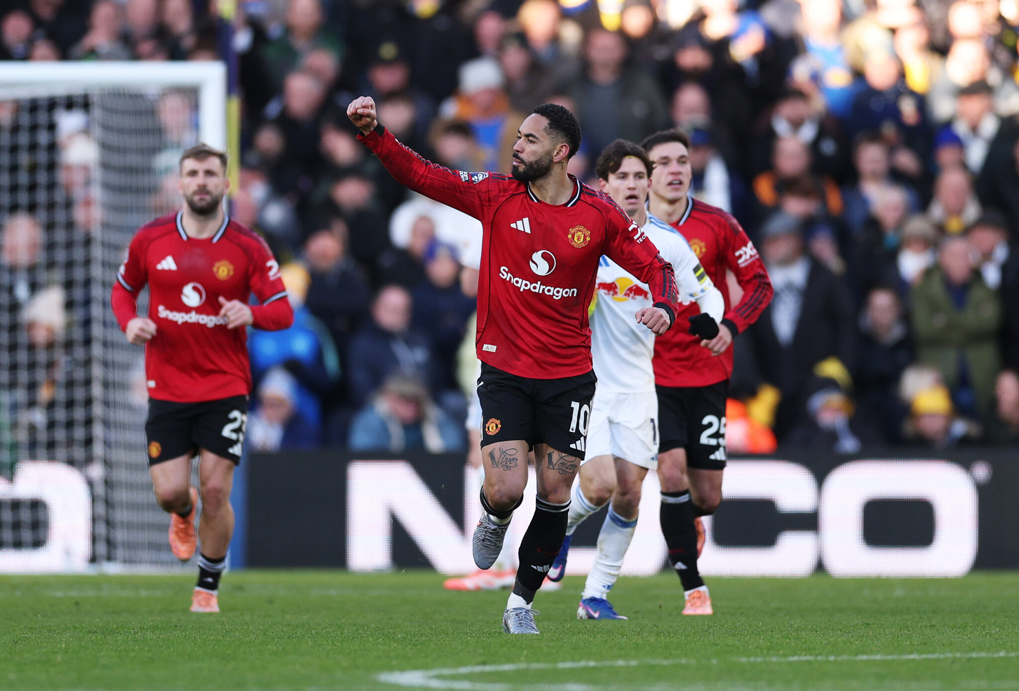 Cunha content with point as Manchester United earn draw at Leeds