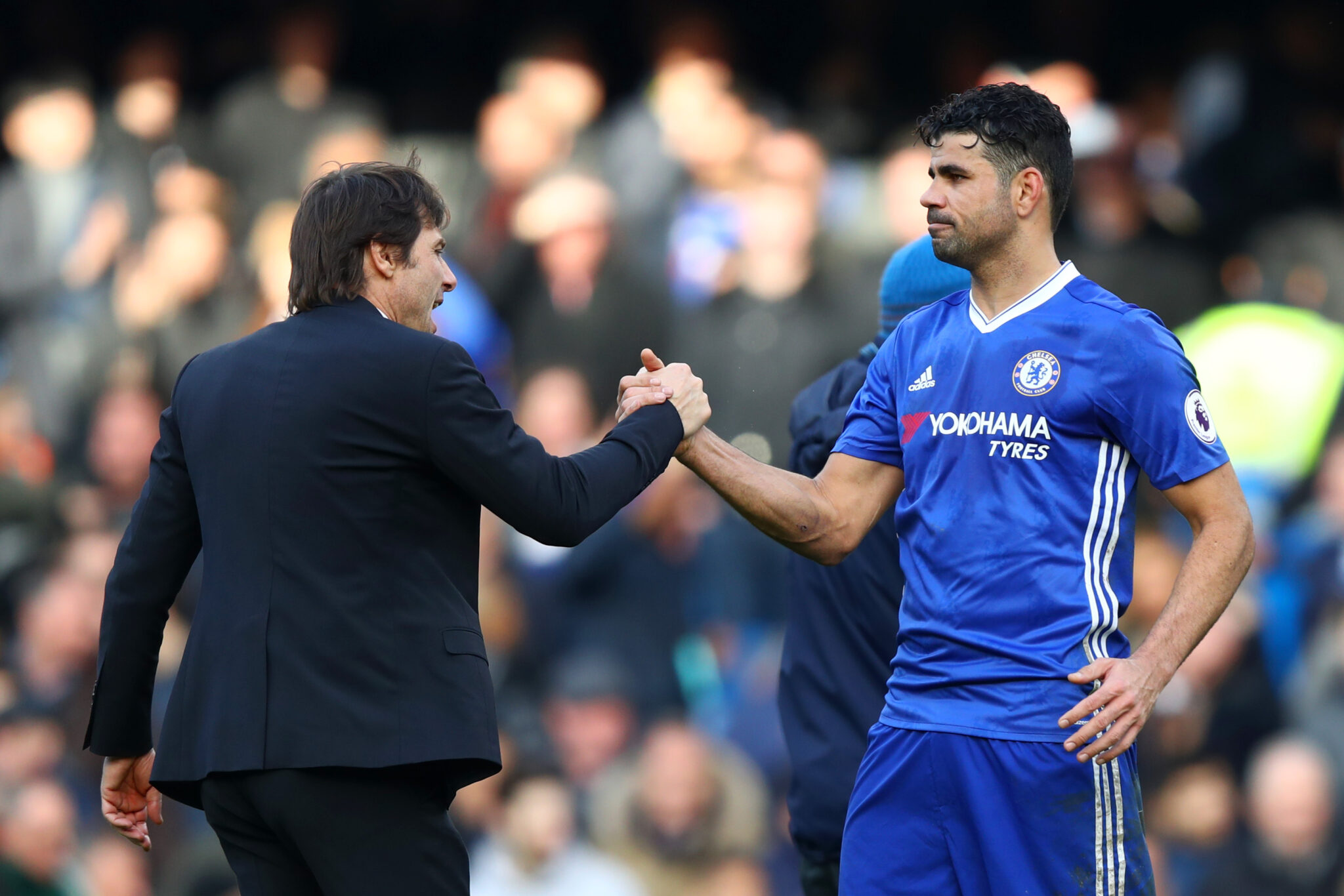Diego Costa has claimed that 'nobody liked' former Chelsea manager Antonio Conte