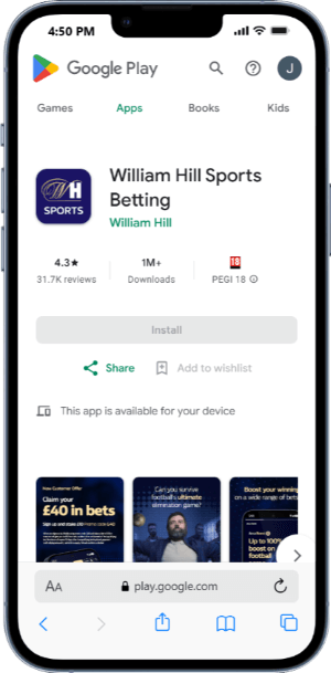 William Hill UK App - How good is the mobile experience