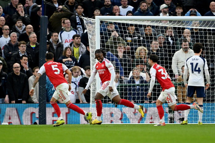 Incredible Eberechi Eze stat as midfielder scores in North London derby