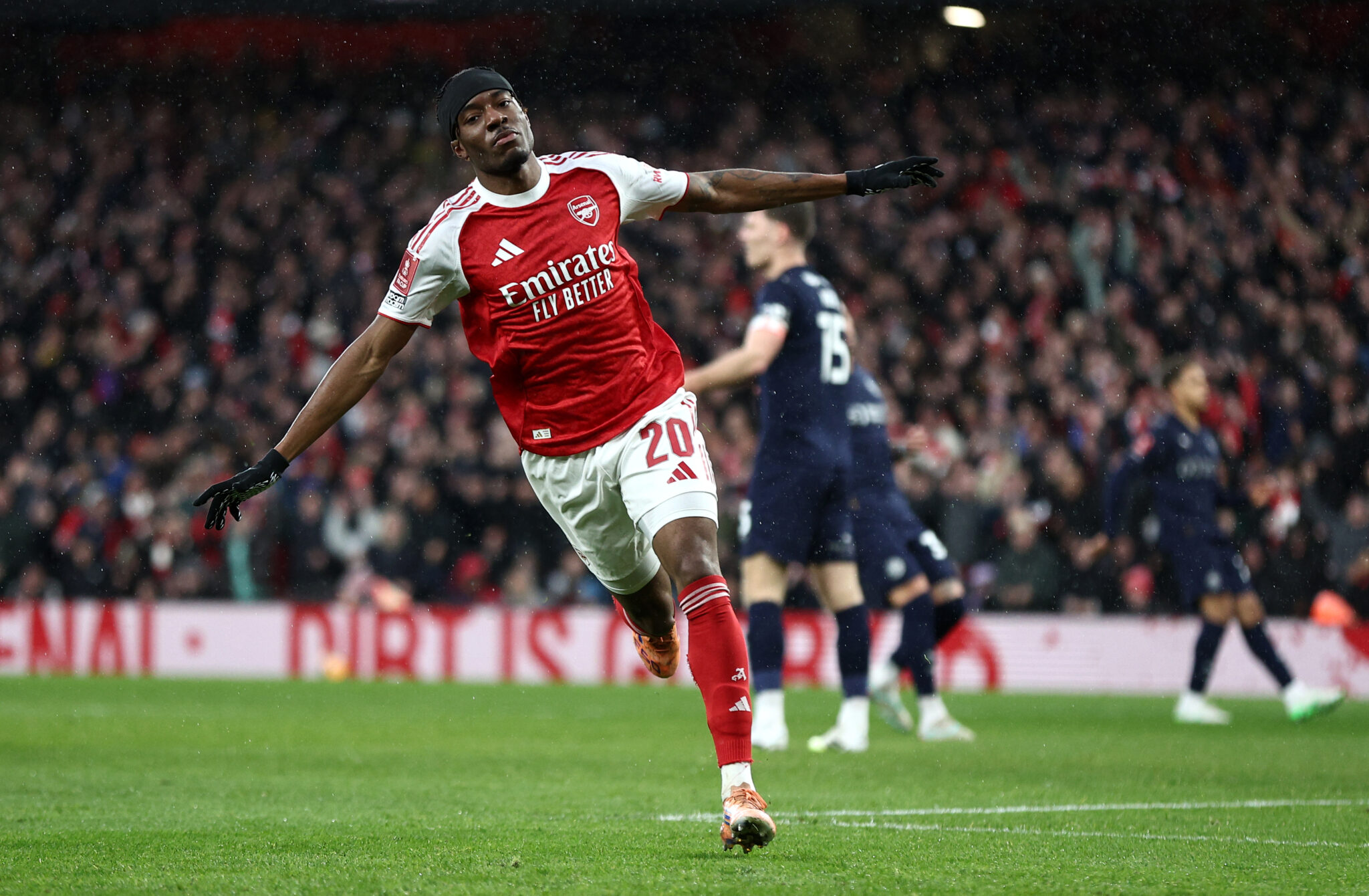 Madueke urges Arsenal fans to 'get excited' about trophy chase