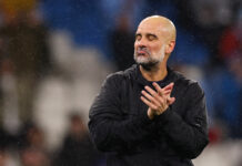 Guardiola delivers verdict on Man City season ahead of cup final Pep Guardiola, Manager of Man City, applauds the fans after the team's victory in the Premier League match between Manchester City and Newcastle United at Etihad Stadium on February 21, 2026 in Manchester, England.