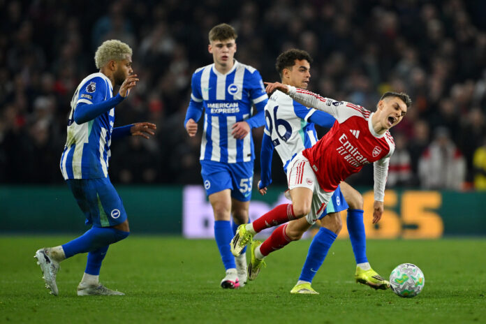 Brighton boss slams Arsenal and calls for clamp down on time-wasting