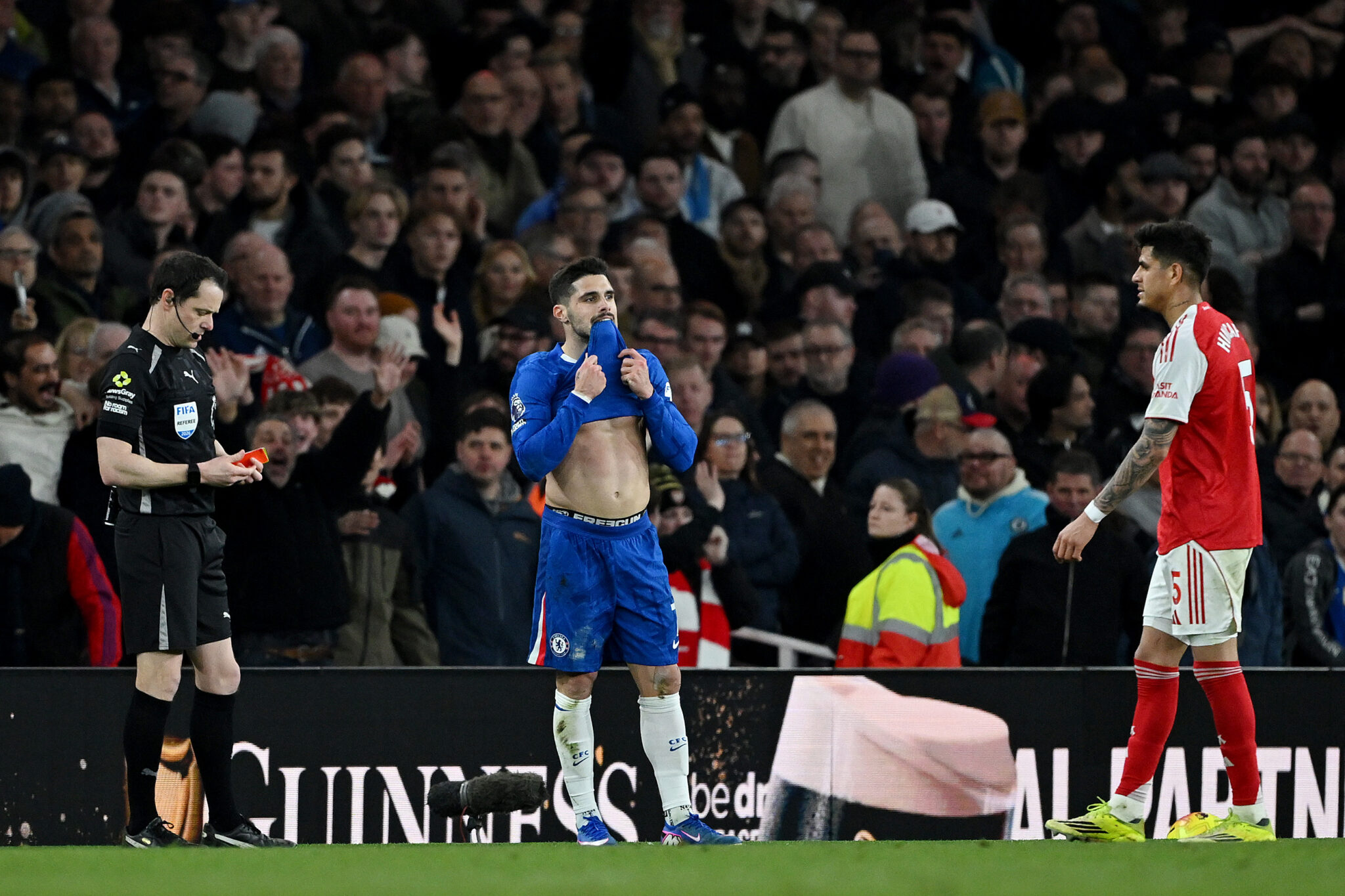 Every Chelsea player sent off this season as total reaches nine