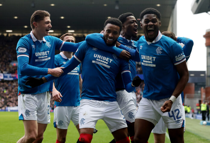 Rangers striker Chermiti scores outstanding Old Firm overhead kick