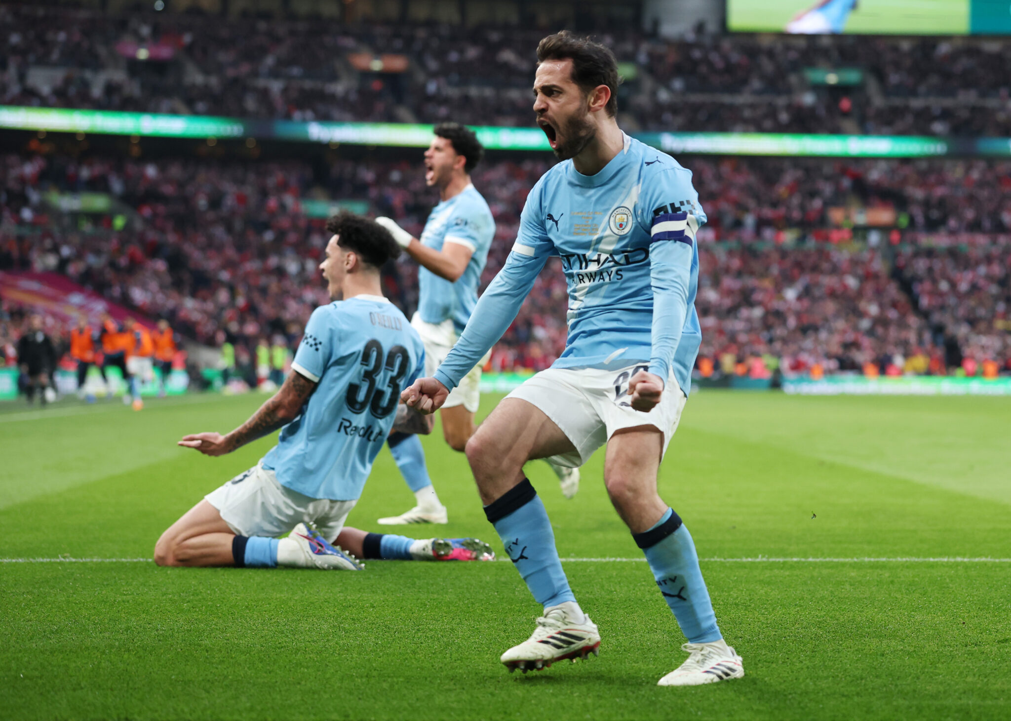 Bernardo says Man City felt Arsenal 'lose energy' in Carabao Cup final