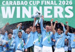 Guardiola ecstatic as Man City beat ‘unbeatable’ Arsenal in League Cup final