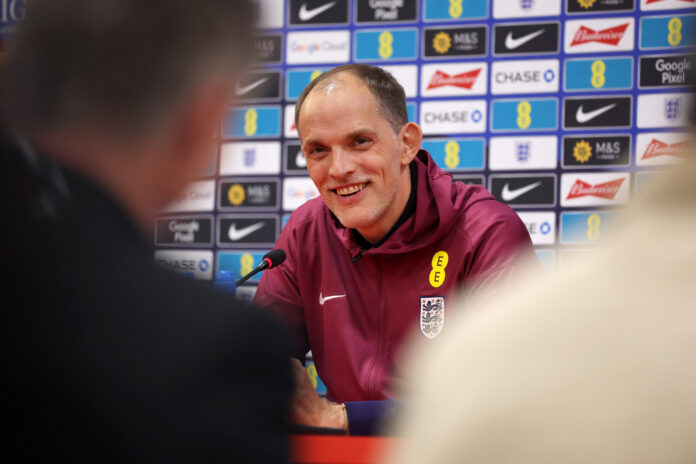 Thomas Tuchel has named a 35-man expanded England squad for March's friendlies with Uruguay and Japan.
