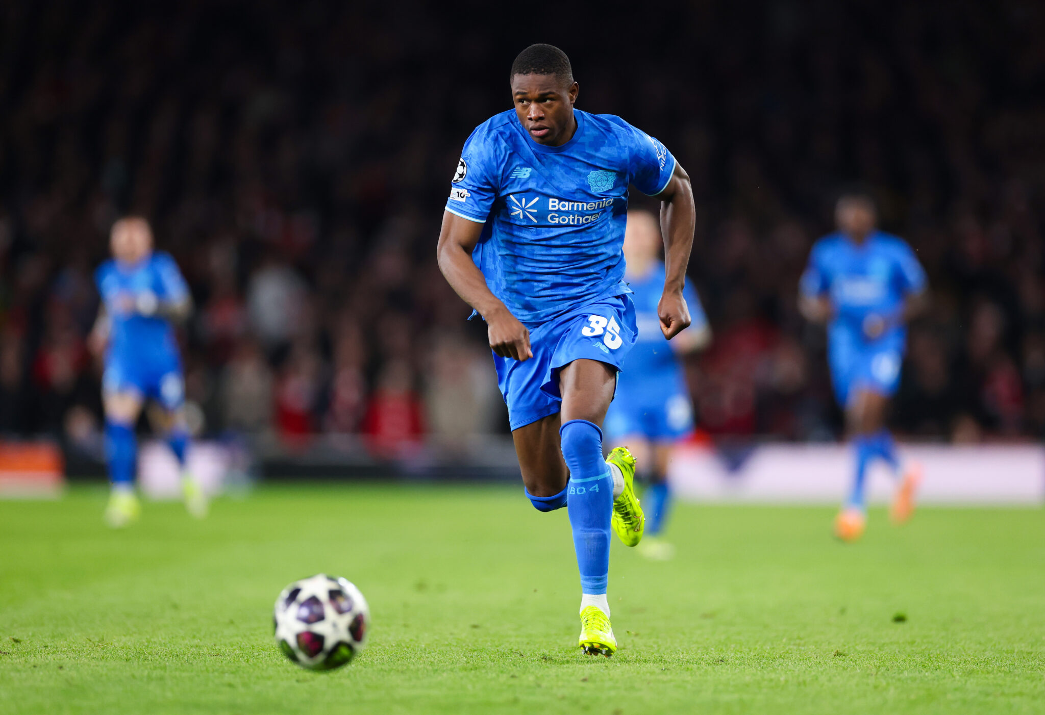 Agent confirms Arsenal interest in Bayer Leverkusen striker Kofane