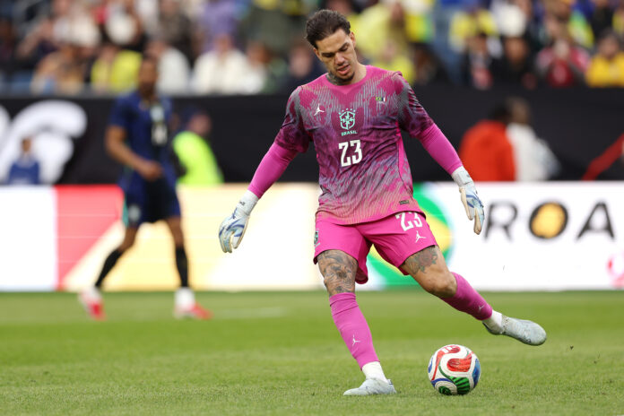 Ederson says intense Premier League can aid Brazil's World Cup bid