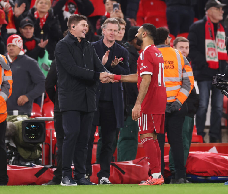 Gerrard reveals Salah talks about Liverpool exit