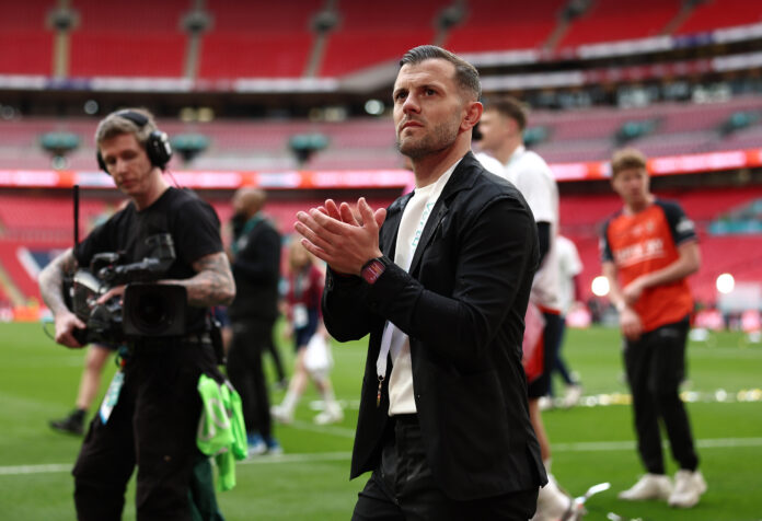 Jack Wilshere 'proud' as Luton Town lift EFL Trophy