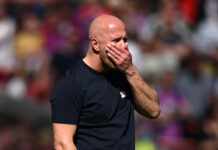Arne Slot gone! Liverpool announce manager’s departure after disappointing campaign Arne Slot, Manager of Liverpool, reacts during the Premier League match between Liverpool and Crystal Palace at Anfield on April 25, 2026 in Liverpool, England.