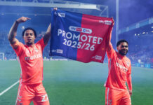 Premier League Promotion Race: Who will join Coventry City in top flight? Milan van Ewijk and Jay Dasilva of Coventry City celebrate their team's promotion to the Premier League following the Sky Bet Championship match between Blackburn Rovers and Coventry City at Ewood Park on April 17, 2026 in Blackburn, England.