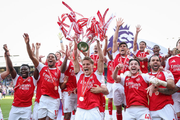 Arsenal captain Odegaard says title win fulfilment of lifelong dream