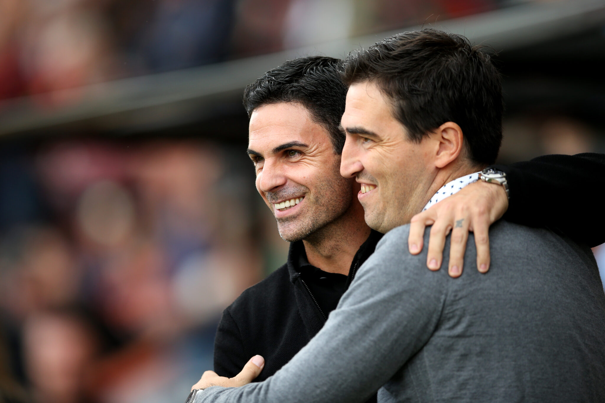 Arteta reveals 'thank you' call to Iraola after Arsenal title win