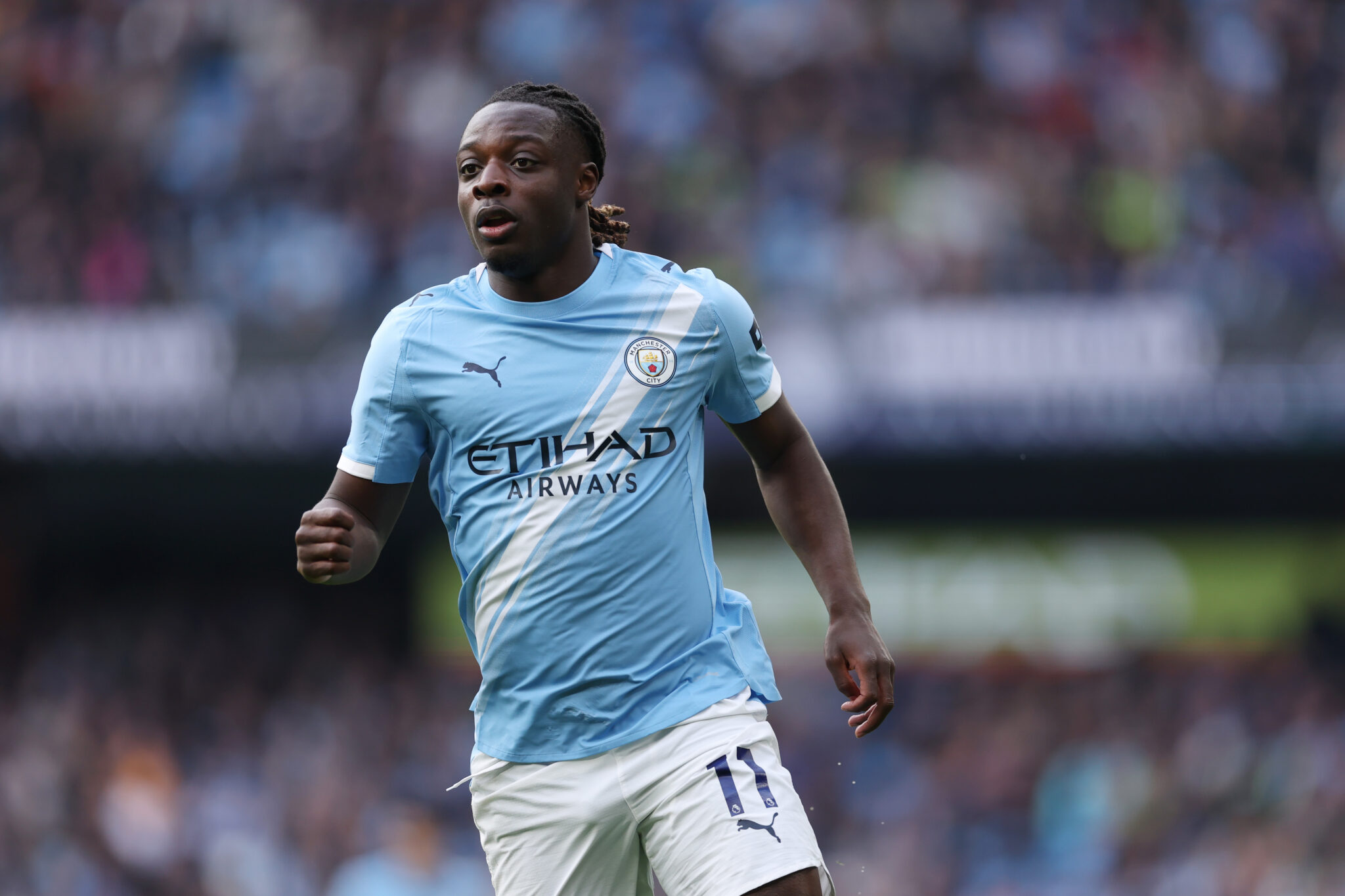 Doku keen to follow Sterling example for more Man City goals