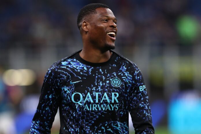 Liverpool are reportedly considering a move to sign Denzel Dumfries from Inter Milan