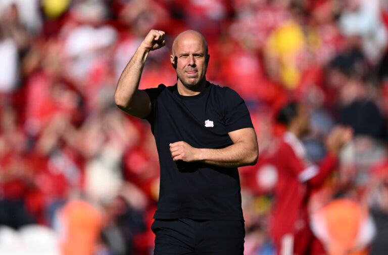 Liverpool boss Slot eyes Champions League confirmation at Man United.