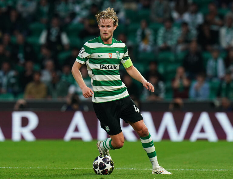 Manchester United are in pole position to sign Morten Hjulmand from Sporting CP