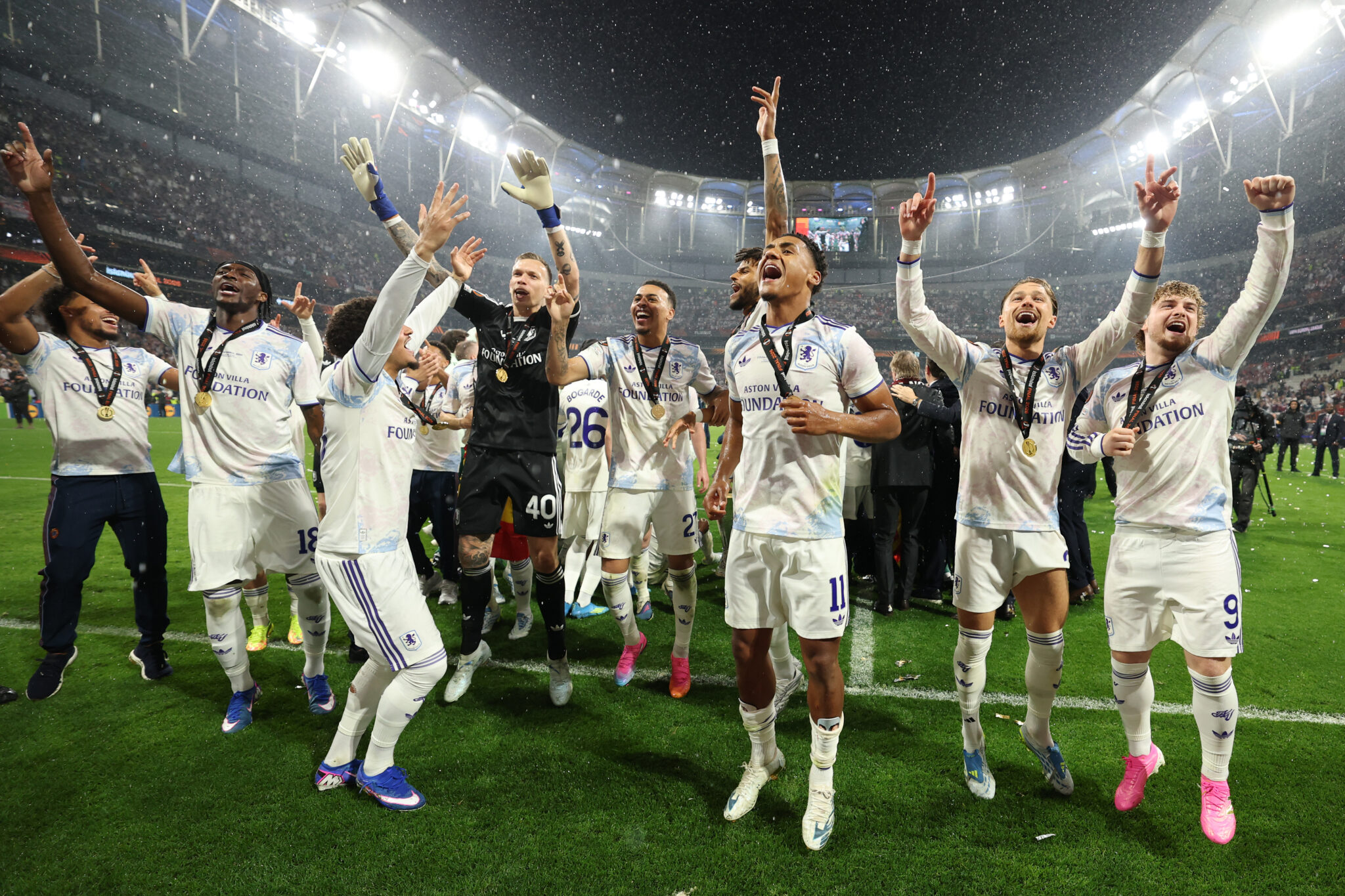 Ollie Watkins has hailed the feeling of winning the Europa League with Aston Villa