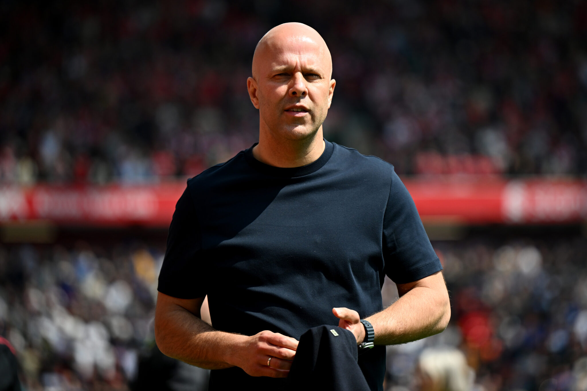 Slot 'looking forward' to next season amid Liverpool rumours