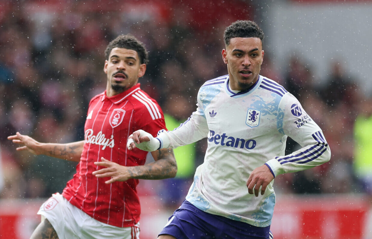 Non-Big Six Premier League Team of the Season for 2025/26, featuring Nottingham Forest's Morgan Gibbs-White and Morgan Rogers of Aston Villa.