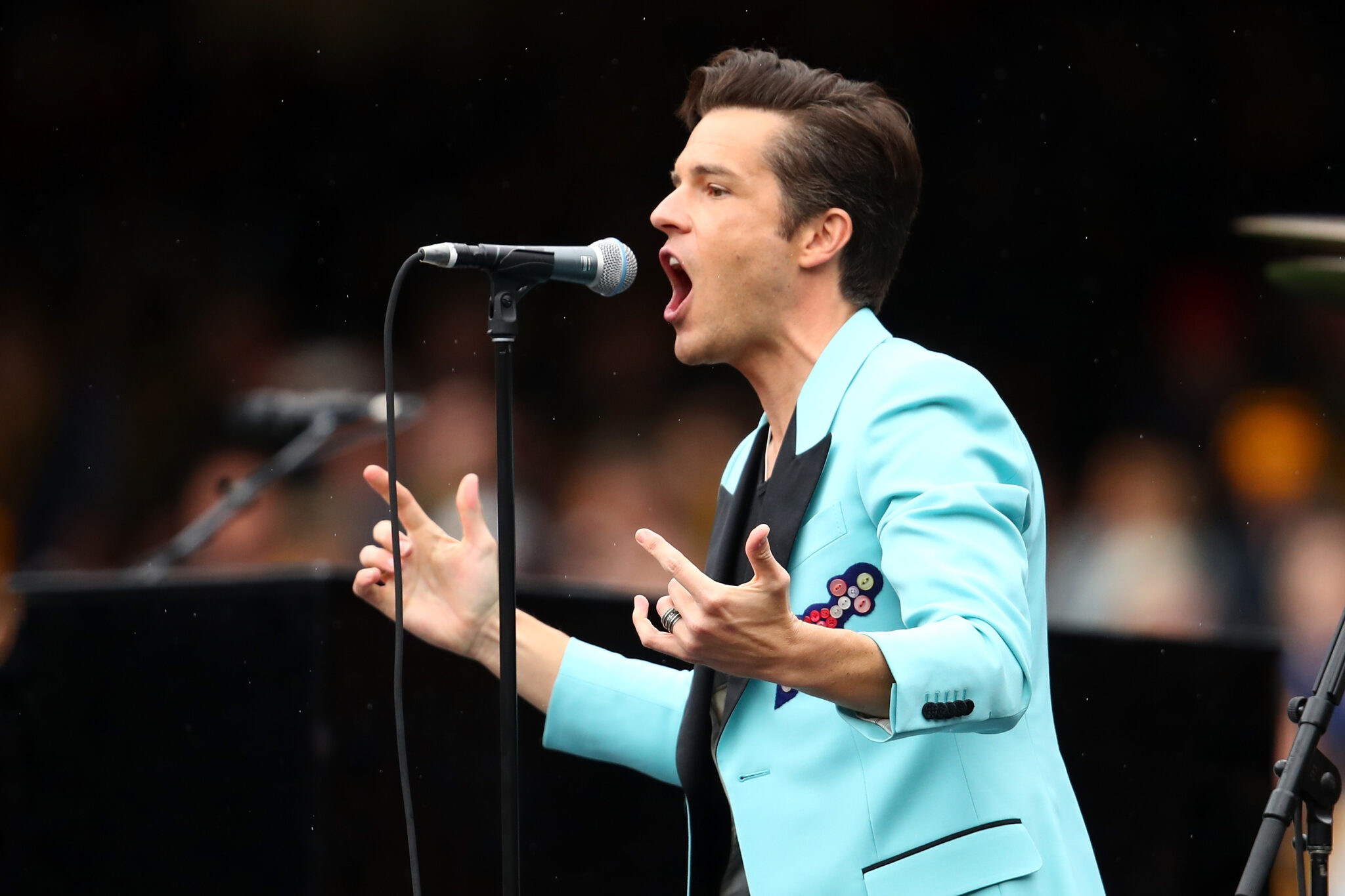 When are The Killers performing at the Champions League final?
