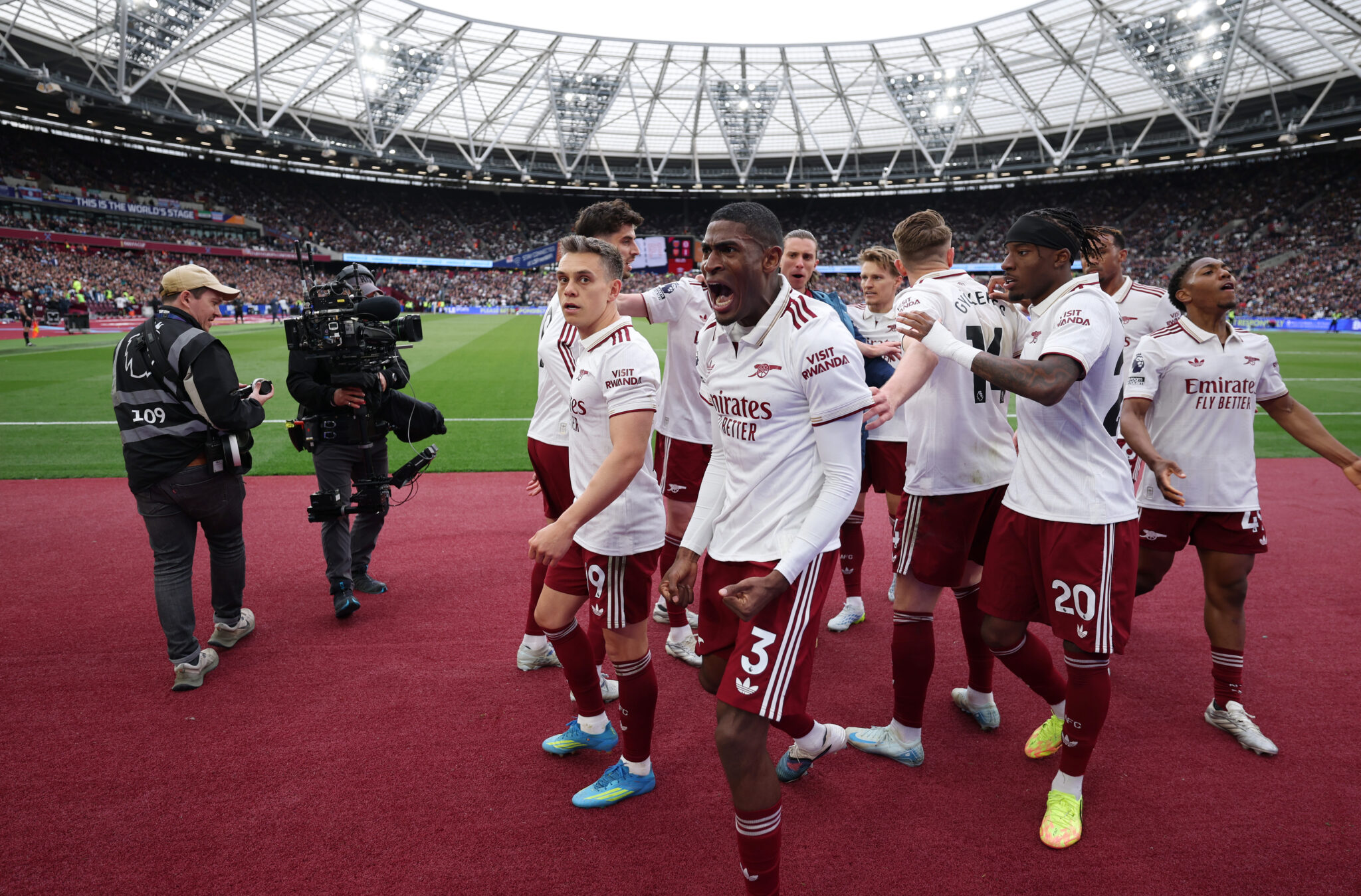Trossard revels in 'joy' of late Arsenal win at West Ham
