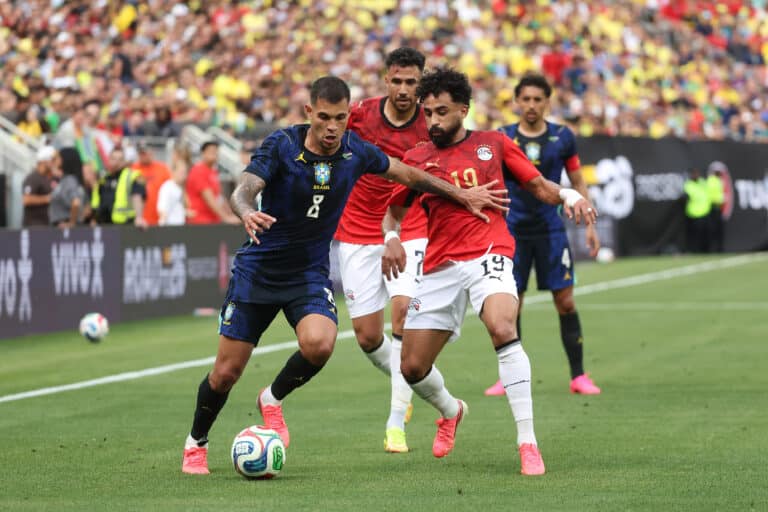 Guimaraes goal helps Brazil beat Egypt ahead of World Cup