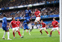 Chelsea star called up as England dealt injury blow Chelsea player Trevoh Chalobah heads the ball in the box during the Premier League match between Chelsea and Nottingham Forest at Stamford Bridge on May 04, 2026 in London, England.