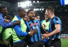 Éderson reveals Manchester United transfer ‘almost done’ Ederson of Atalanta BC celebrates with his team-mates his goal that was later disallowed by VAR during the Coppa Italia match between Atalanta BC and SS Lazio at New Balance Arena on April 22, 2026 in Bergamo, Italy.