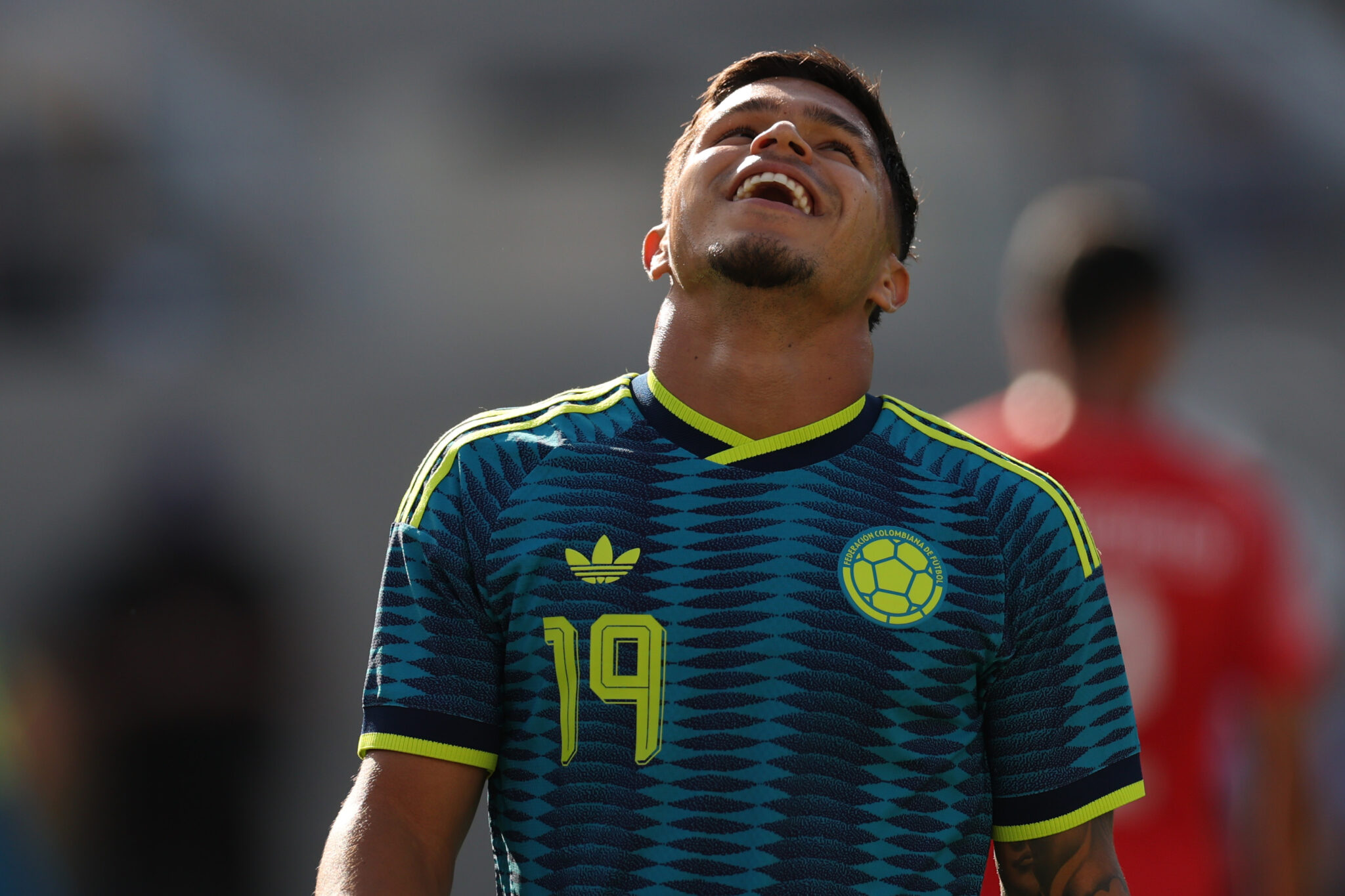 fifa world cup 2026 best football kits - Colombia player Cucho HernƔndez.