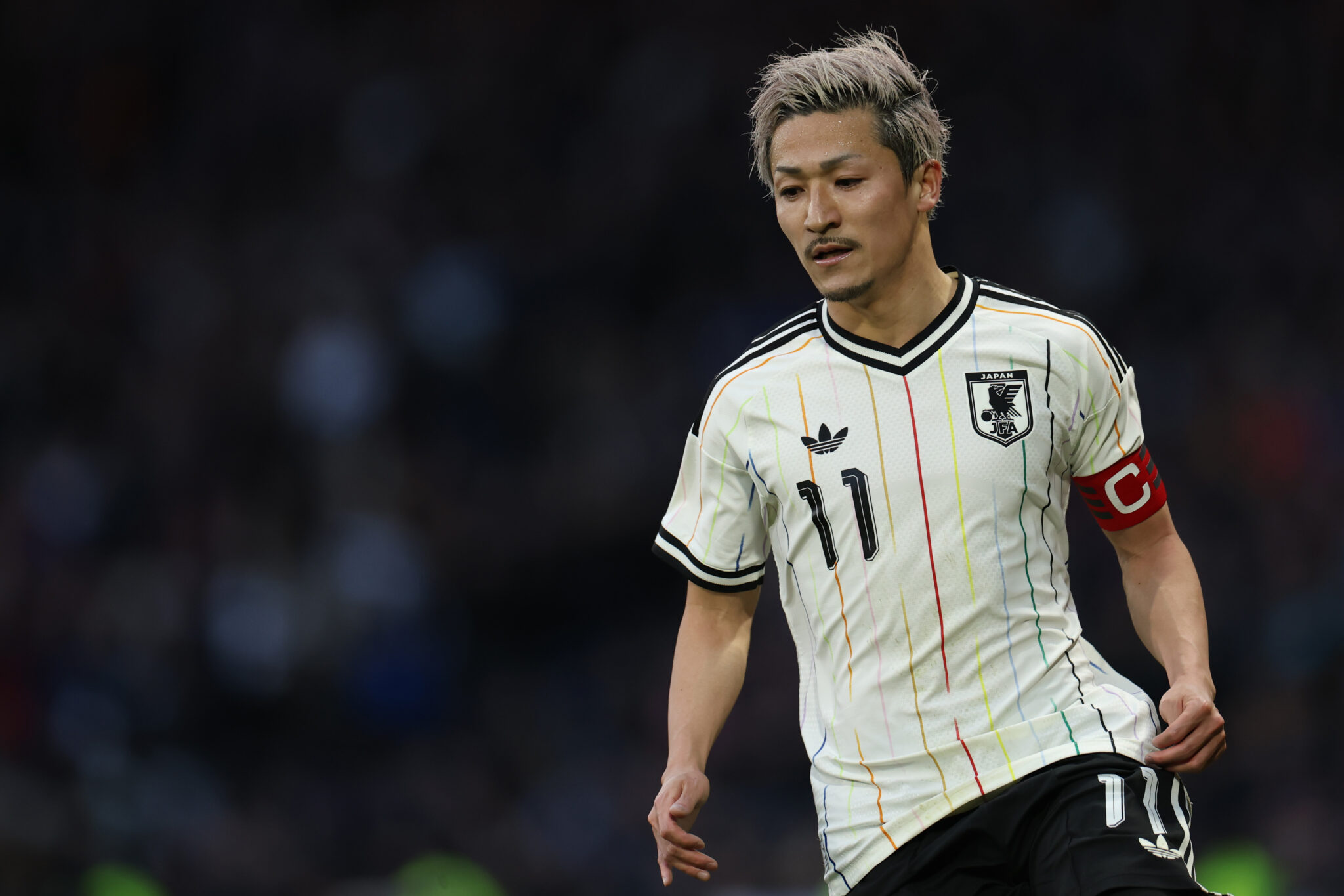 fifa world cup 2026 best football kits - Japan player Daizen Maeda.