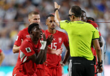 Embolo sent off under new mistaken identity rule Embolo sent off under new mistaken identity rule